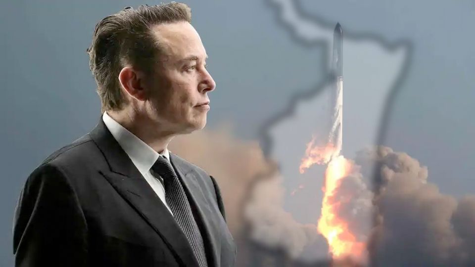 Encuentran los restos del cohete SpaceX.