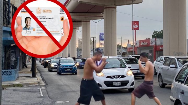 Nuevo León: ¿pueden quitarte la licencia por protagonizar una pelea en el tráfico?; esto dice la ley