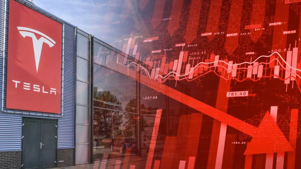 Tesla en picada por enfrentamiento de Musk con Trump.