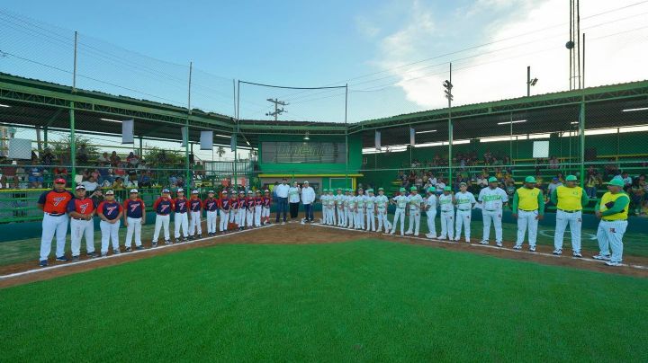 Inauguran Torneo Regional de beisbol en la Oriente; realizan mejoras a los campos