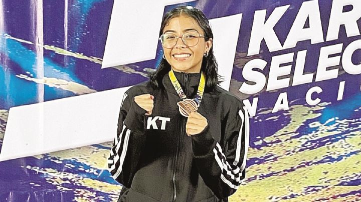Medalla para Laura Zamora en el Selectivo Nacional de Karate
