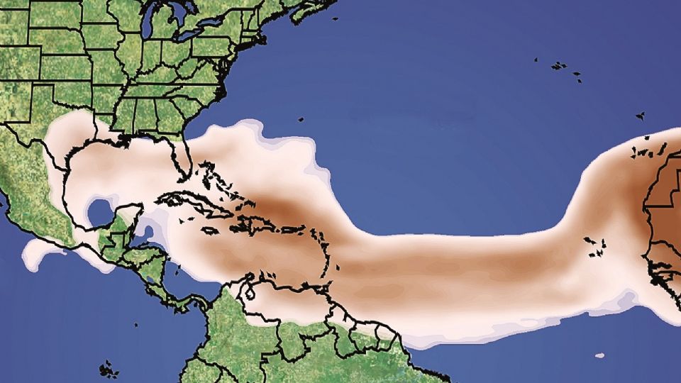 El polvo del Sahara, como cada año, llegará a México.