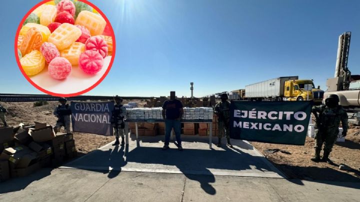 Interceptan tráiler cargado con varias toneladas de ‘dulces mágicos’; buscaba llegar a Estados Unidos