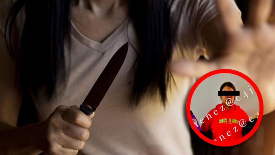 La pareja se encontraba tomando presuntas bebidas alcohólicas, cuando de un momento a otro, la fémina se enteró de que su novio le era infiel