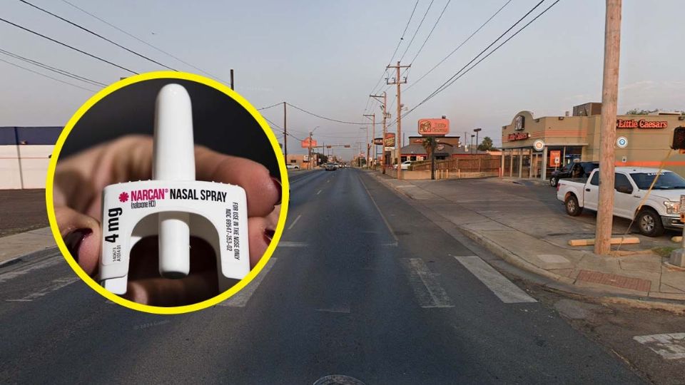 El hombre cayó y fue atendido por la policía