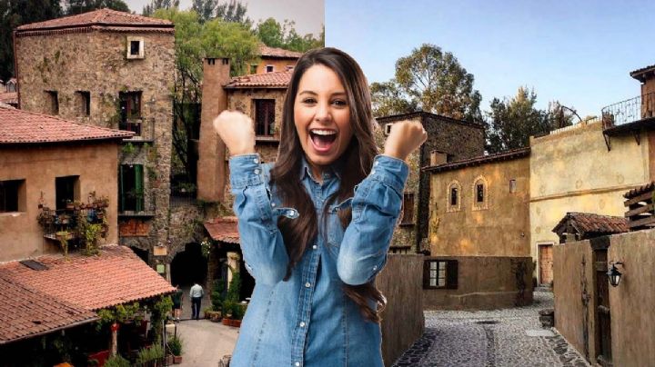 Pueblo medieval de Italia en México tiene calles empedradas y arquitectura europea