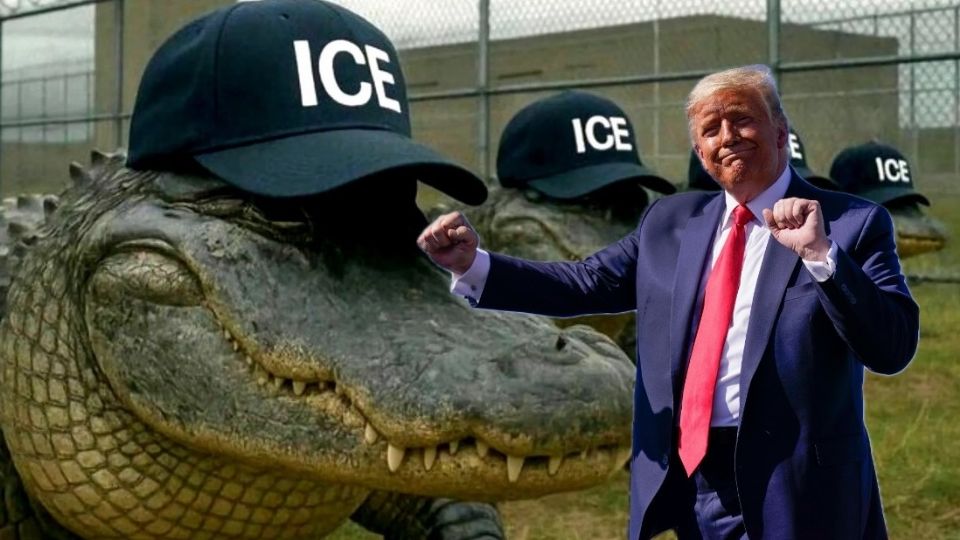 Trump inauguró una nueva prisión en Florida.