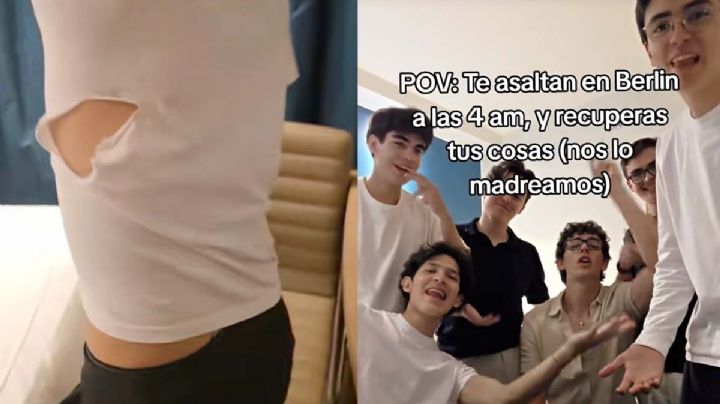 Mexicanos son asaltados en Alemania, pero enfrentan a ladrones, esto pasó | VIDEO