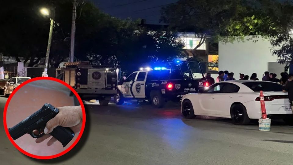 La mujer fue ultimada frente a este negocio por un auto, desde donde hombres dispararon contra ella indiscriminadamente