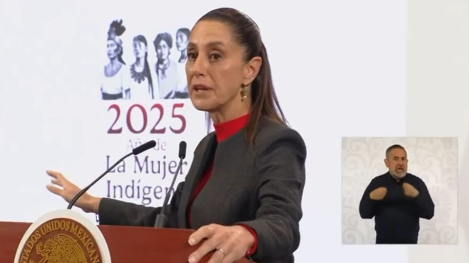 Claudia Sheibaum, presidenta de México.
