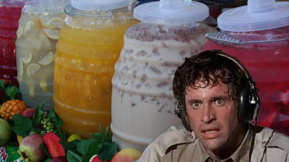 Los aguas frescas pueden aliviar el calor.