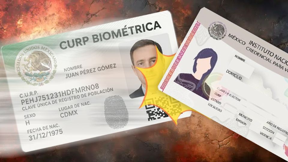 El desplazamiento del INE por la CURP biométrica