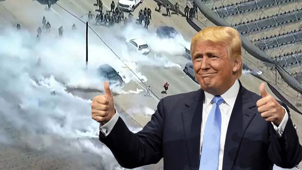 Trump ordena arrestos contra manifestantes violentos