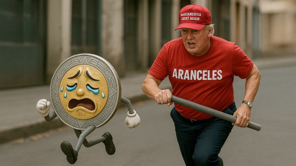 Le pegan al peso amenazas de aranceles de Trump.