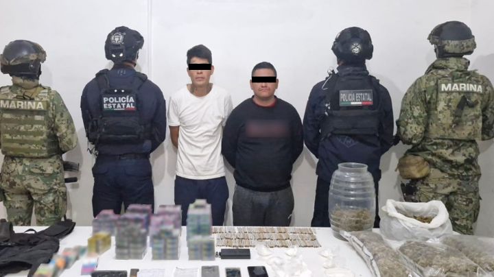 Poderoso golpe contra la delincuencia; decomisan armas de fuego y sustancias ilegales