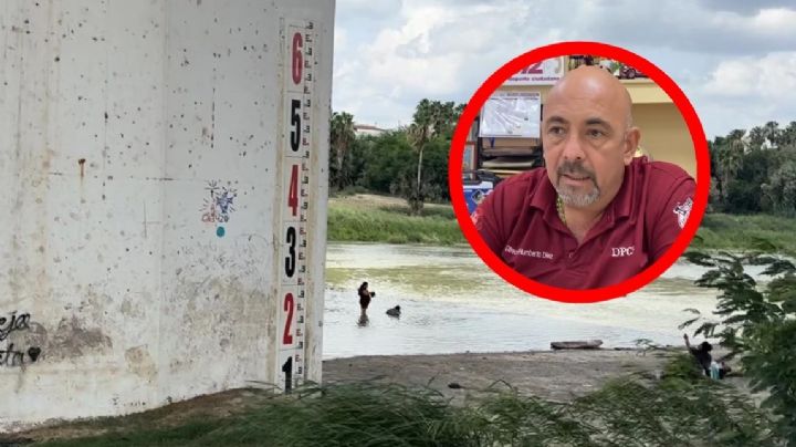 Creciente del río Bravo alcanzaría los 2.5 metros; llegaría al patinadero y puentes internacionales