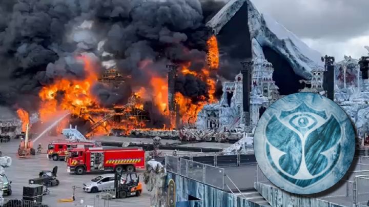 Escenario en Tomorrowland se incendia; ¿se va a cancelar el festival? | VIDEO