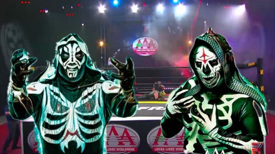 L.A. Park se enfrentó a La Parka en Triplemanía 18.