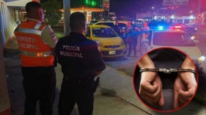 Taxista inicia pelea; atropella a pasajero y desata persecución policíaca