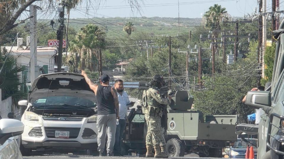 Choque en la colonia Hidalgo