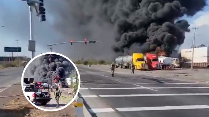 Tren y pipa chocan y provocan fuerte incendio; sucedió a metros de instalaciones de Pemex | VIDEO