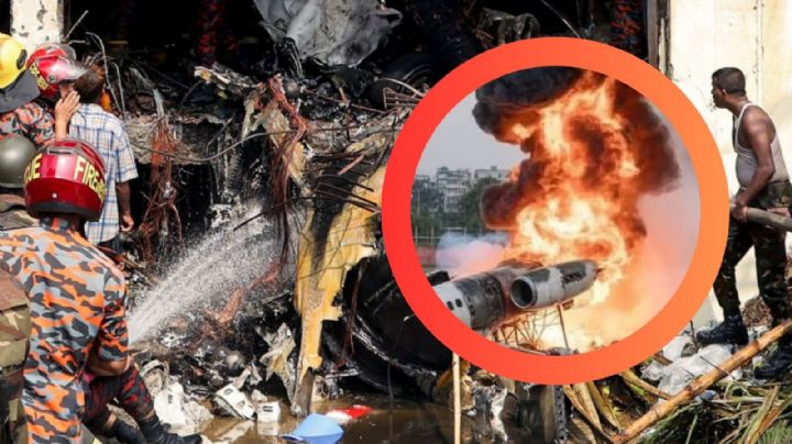 Avión militar se desploma sobre escuela; hay 16 muertos y decenas de heridos | VIDEO