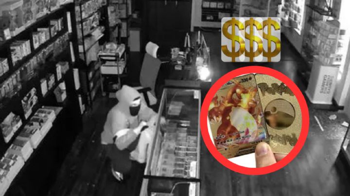 Coleccionista roba cartas de 2 millones de pesos; el momento quedó grabado | VIDEO
