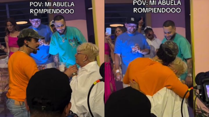 Bad Bunny se enamora de abuelita en concierto; la sube a 'perrear' al escenario | VIDEO