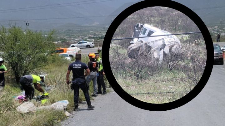 Muere chofer aplastado por revolvedora de concreto que manejaba; camión se quedó sin frenos