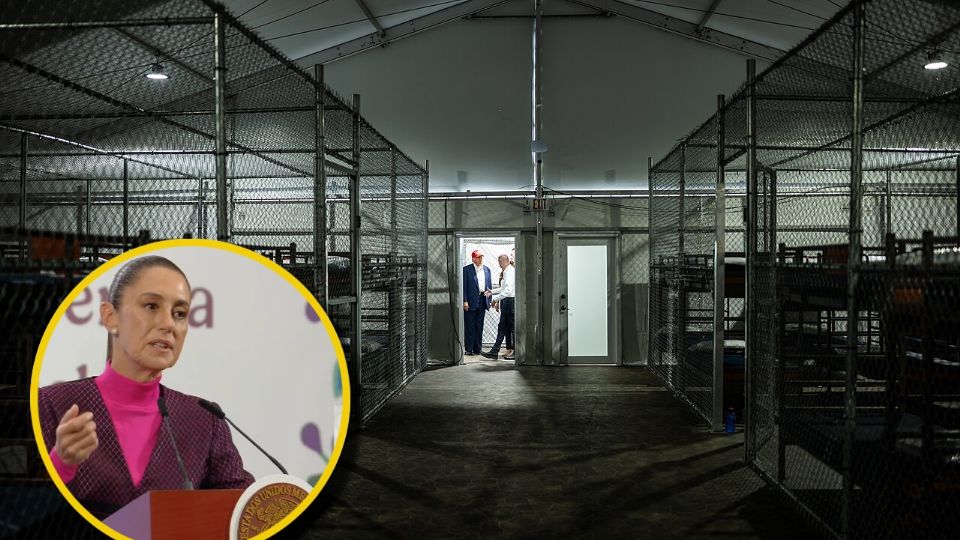 La presidenta de México insistió en que ningún mexicano debe permanecer en el centro de detención “Alligator Alcatraz” por más tiempo del necesario