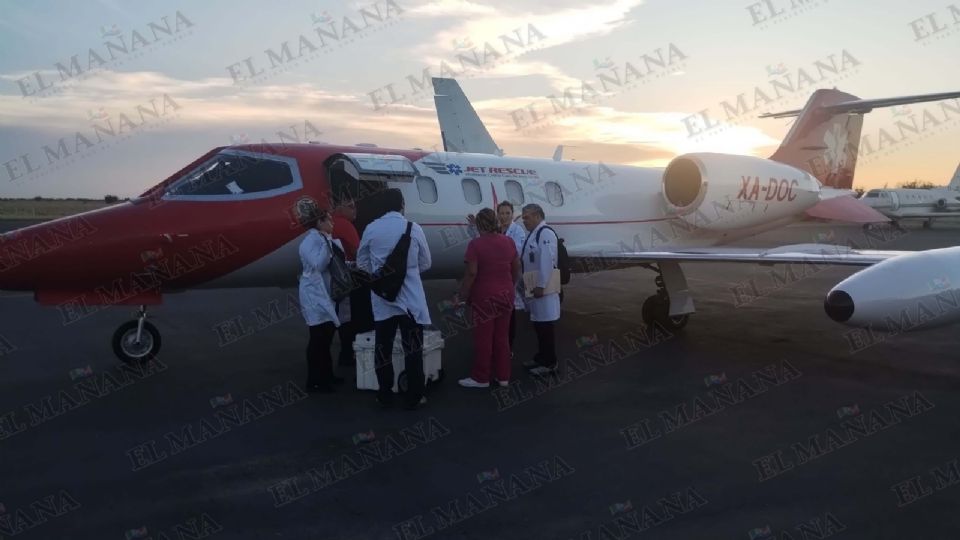 Los órganos del joven salieron vía aérea a la ciudad de Monterrey 
