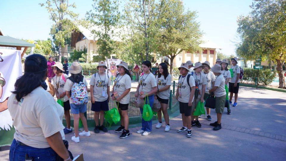 Los niños se divirtieron en todo momento.