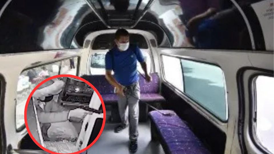 El chofer de una unidad logró evitar el atraco hacia los pasajeros