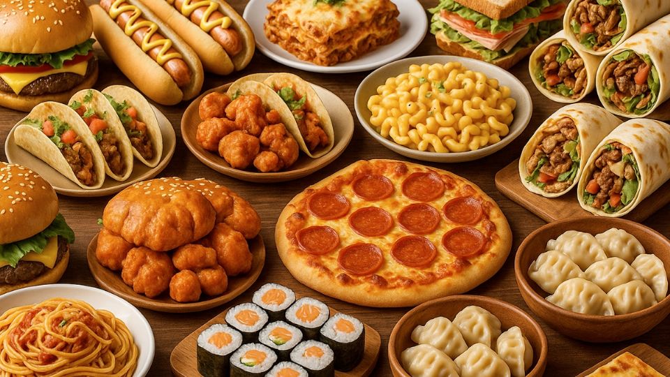 Delicias populares alrededor del mundo.