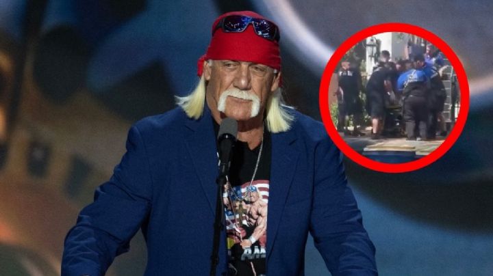 MOMENTO EXACTO en el que Hulk Hogan es trasladado al hospital; paramédicos no pudieron hacer nada