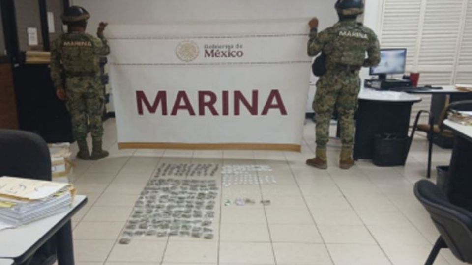 Fueron aseguradas sustancias ilegales.