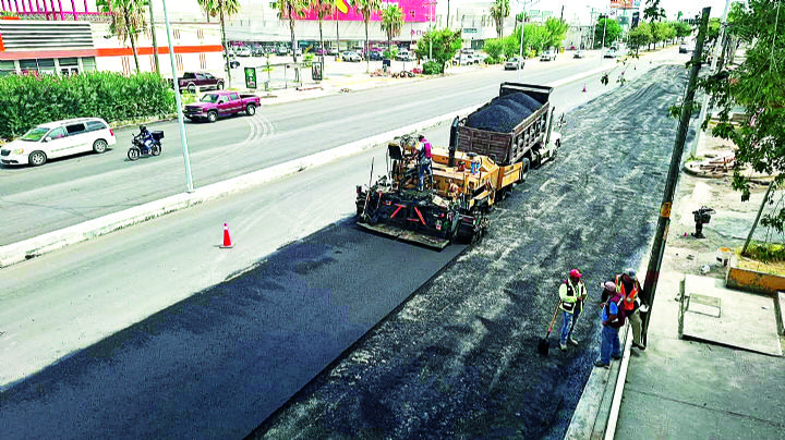 Abren a la circulación la avenida Reforma; se agiliza tráfico en Nuevo Laredo