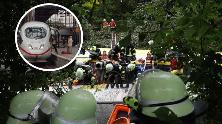 Descarrilamiento de un tren provoca la muerte de cuatro personas; cifra podría aumentar