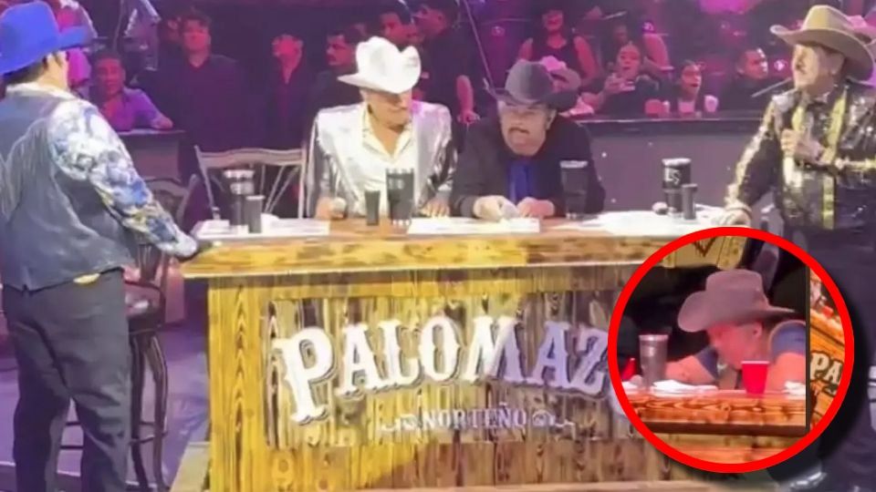 El momento ocurrió durante la gira Palomazo Norteño, espectáculo en el que comparte escenario con otras leyendas del género: Lalo Mora, Rosendo Cantú y Raúl Hernández
