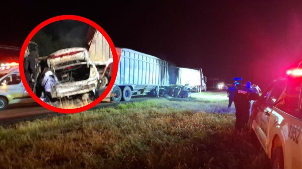 Trágico accidente en Tamaulipas.