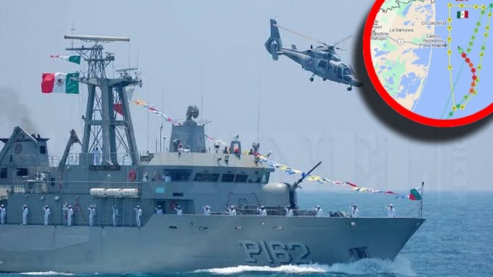 Usuarios han agradecido el apoyo de la Secretaría de Marina, así como de la presidenta Claudia Sheinbaum, reafirmando como “¡A México se le respeta!”