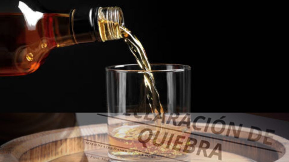 El whisky esta a la baja
