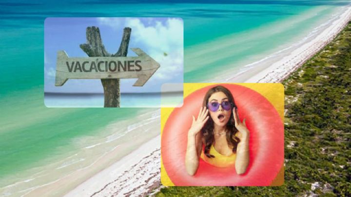 La hermosa playa que parece una alberca; es ideal para visitarla en familia