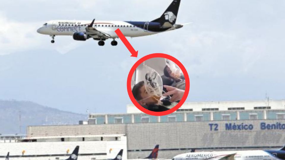 Avión se despresuriza