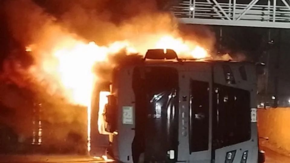 El operador murió calcinado.