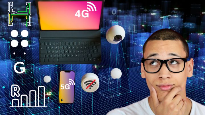 ¿Por qué me aparece la letra E, H, LTE, 3G, 4G o 5G en la pantalla de mi celular?