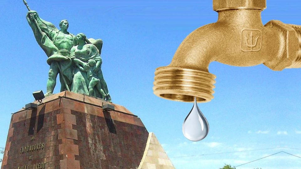 Colonias sin agua en Nuevo Laredo por trabajos de conexión de tuberías