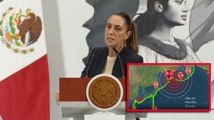 ¿Qué dijo Sheinbaum sobre el temblor en Rusia y la alerta de tsunami en el Pacífico?