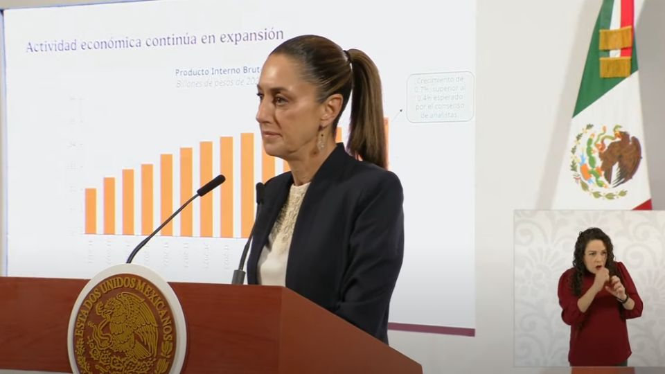 Mencionó que el Fondo Monetario Internacional (FMI) había previsto una caída de la economía, pero subrayó que el modelo económico de su gobierno ha dado resultados