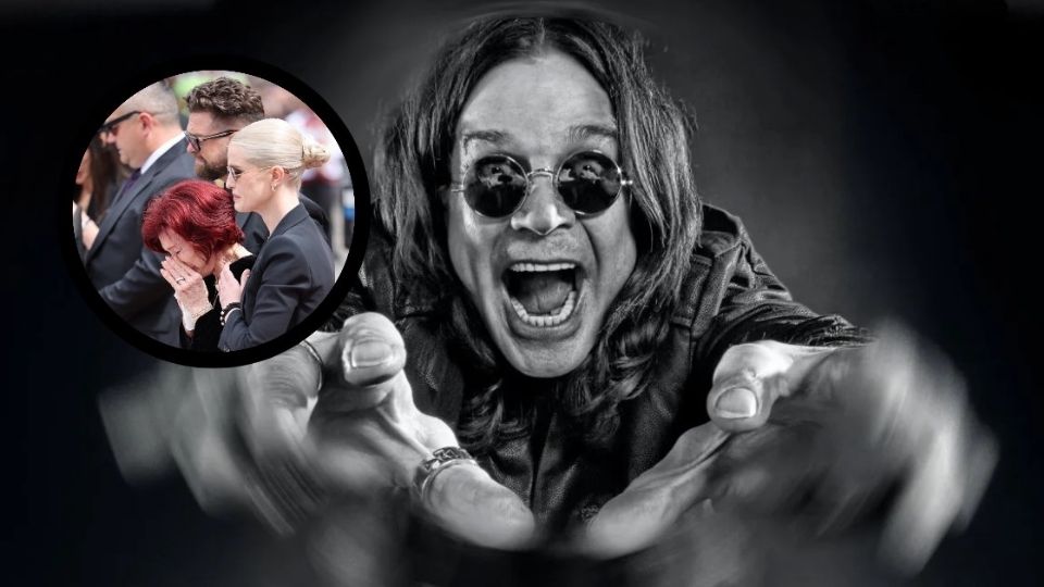 Familiares y fans despidieron a Ozzy Osbourne.